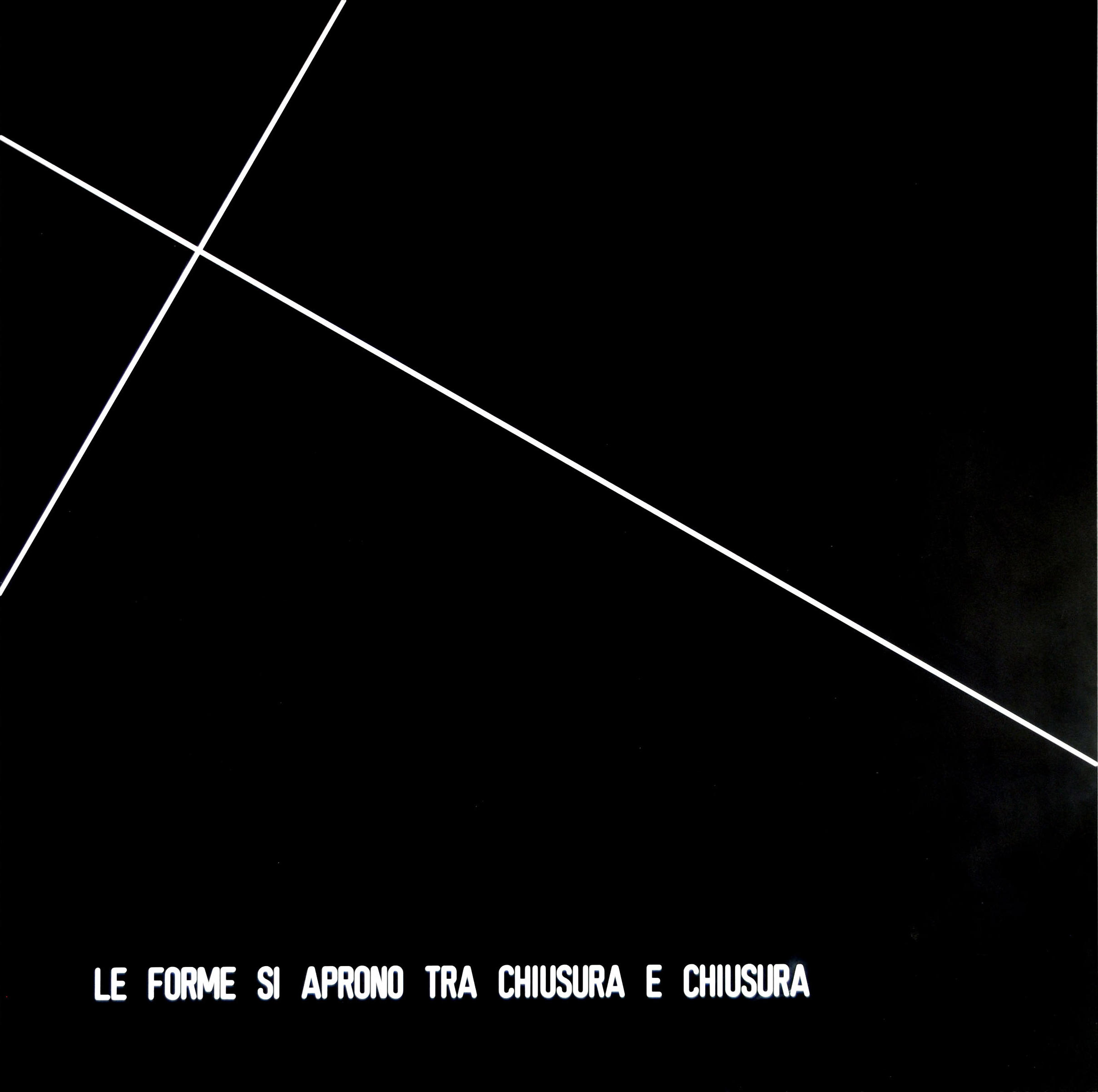 Le Forme Si Aprono Tra Chiusura e Chiusura (Forms Open Between Closure and Closure)